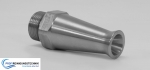 Langkegeldüse aus Edelstahl 500 Bar / 150° Celsius